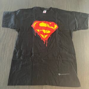 NOS Vintage Single Stitch 1992 Doomsday Death of Superman DC Comics T-Shirt Med